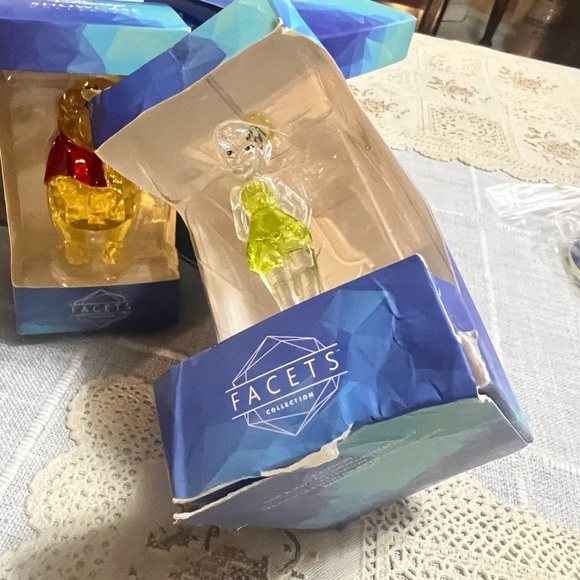 Enesco Facets Disney Winnie the Pooh, Tinkerbell or Mickey Mouse 3.75 Inch - Picture 5 of 7